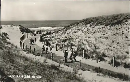 Wijk aan Zee Relweg Strandweg Kat. Niederlande