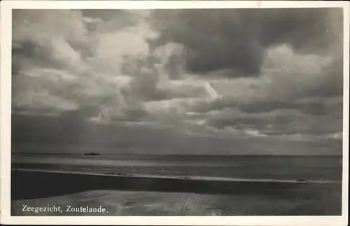 Zoutelande Zeegezicht Kat. Niederlande