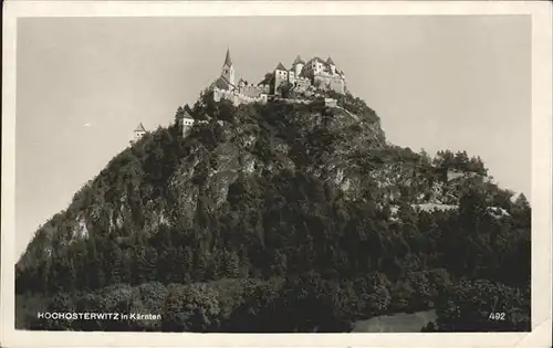 Burg Hochosterwitz Kaernten / St. Georgen am Laengsee /Unterkaernten