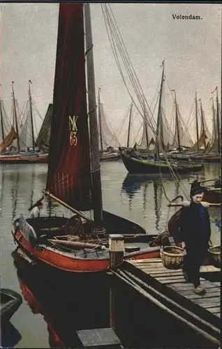 Volendam Segelboot Kat. Niederlande