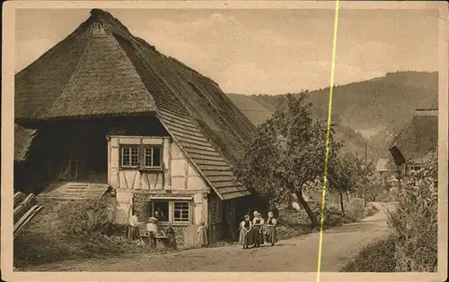 Kirnbachtal Schwarzwaelder Bauernhaus Kat. Wolfach