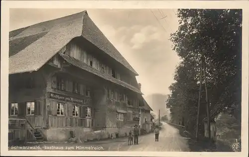 Himmelreich Hoellsteig Schwarzwald Gasthaus zum Himmelreich Kat. Hinterzarten
