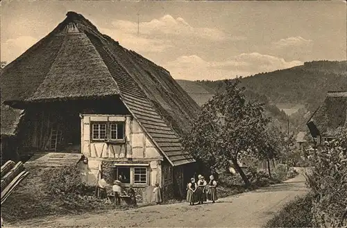 Kirnbachtal Schwarzwaelder Bauernhaus Kat. Wolfach