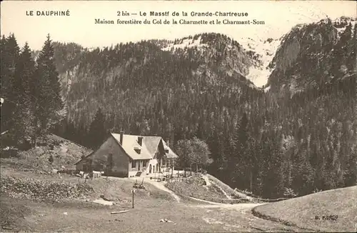 Dauphine Maison forestiere du Col de la Charmette Kat. Grenoble