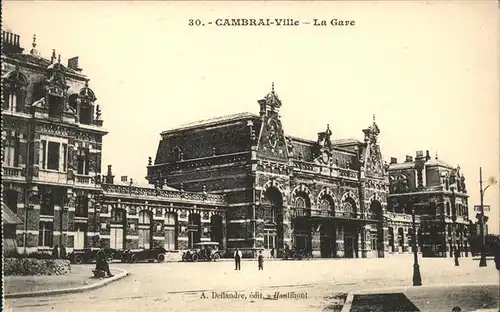 Cambrai La Gare Kat. Cambrai