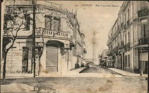 Bizerte Rue Capitaine Madon Kat. Tunesien