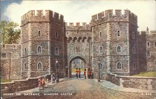 Windsor Castle Henry VIII Gateway Kat. City of London