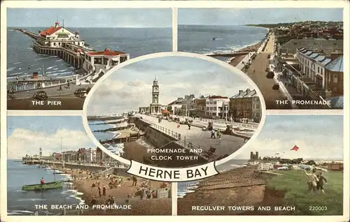 Herne Bay The Promenade The Pier The beach / City of Canterbury /