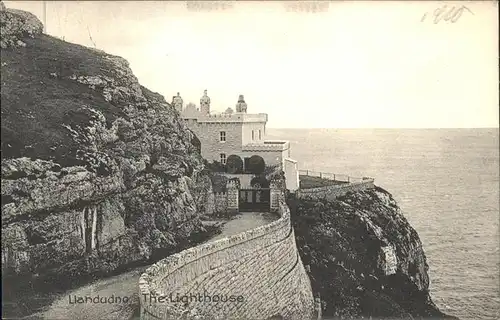 Liandudno Wales Lighthouse Kat. United Kingdom