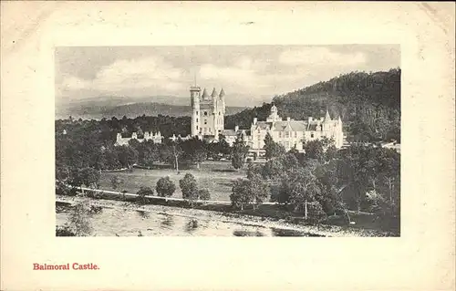 Balmoral Castle  Kat. Grossbritannien