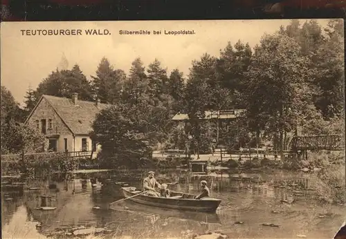 dd48744 Teutoburgerwald Silbermuehle Leopoldstal Kategorie. Detmold Alte Ansichtskarten