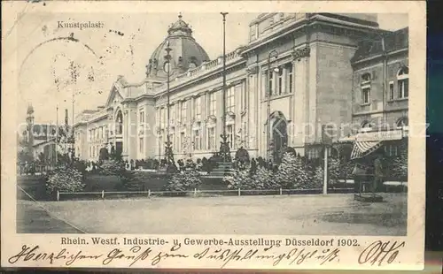 Ausstellung Industrie Gewerbe Kunst Duesseldorf 1902  Kunstpalast Kat. Duesseldorf