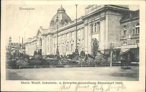 Ausstellung Industrie Gewerbe Kunst Duesseldorf 1902  Kunstpalast Kat. Duesseldorf