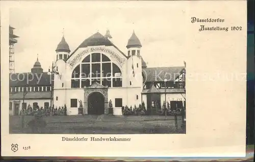 Ausstellung Industrie Gewerbe Kunst Duesseldorf 1902  Handwerkskammer Kat. Duesseldorf
