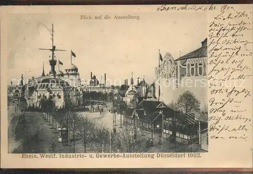 Ausstellung Industrie Gewerbe Kunst Duesseldorf 1902   Kat. Duesseldorf