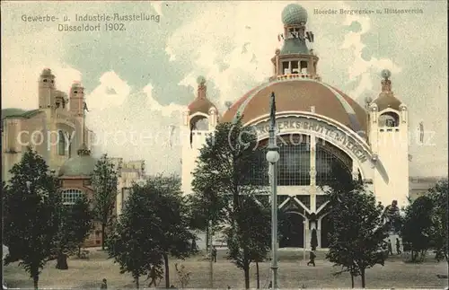 Ausstellung Industrie Gewerbe Kunst Duesseldorf 1902  Hoerder Bergwerks und Huettenverein Kat. Duesseldorf