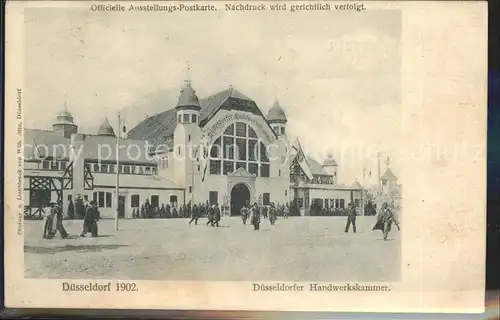 Ausstellung Industrie Gewerbe Kunst Duesseldorf 1902  Duesseldorfer Handwerkskammer Kat. Duesseldorf