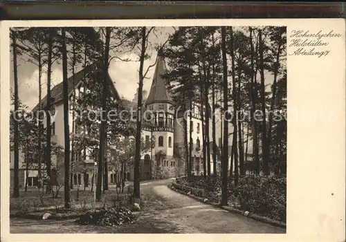 Hohenlychen (Untermark) Heilstaetten Abteilung