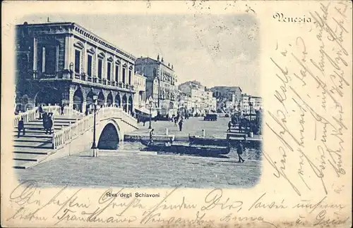 Venezia Venedig Riva degli Schiavoni Kat. 