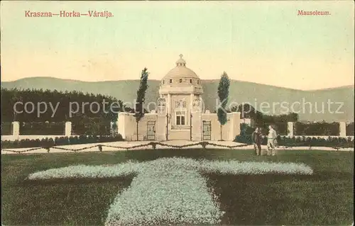 Ungarn Krazna Horka Varalja Mausoleum Kat. Ungarn