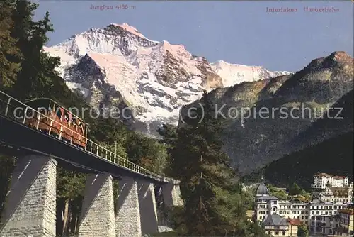 Interlaken BE Jungfrau Harberbahn Kat. Interlaken