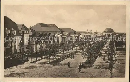 Ausstellung Buchgewerbe Graphik Leipzig 1914 Strasse der Nationen  Kat. Leipzig