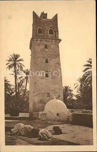 Algerien La Priere a la Mosquee Kat. Algerien
