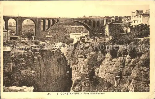 Constantine Pont de Sidi Rached Kat. Algerien