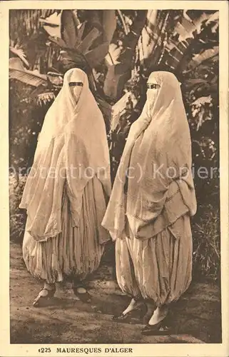 Alger Algerien Femmes Mauresques Scenes et Types / Algier Algerien /