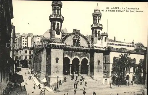 Alger Algerien Cathedrale et Palais d'Hiver du Gouverneur  / Algier Algerien /