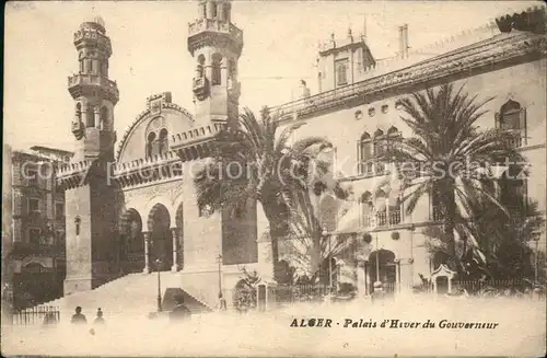 Alger Algerien Palais d'Hiver du Gouverneur / Algier Algerien /