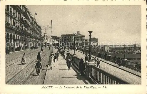 Alger Algerien Boulevard de la Republique / Algier Algerien /