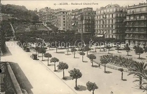 Alger Algerien Boulevard General Farre / Algier Algerien /