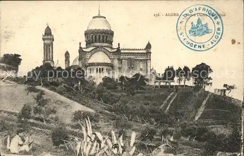 Alger Algerien Notre Dame d'Afrique Stempel auf AK / Algier Algerien /