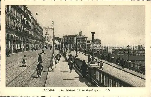 Alger Algerien Boulevard de la Republique / Algier Algerien /