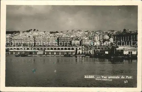 Alger Algerien Vue generale du Port / Algier Algerien /