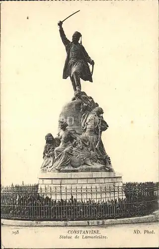 Constantine Statue de Lamoriciere Kat. Algerien