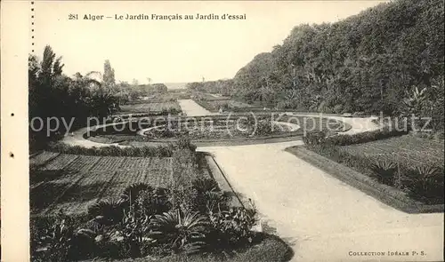 Alger Algerien Jardin Francais et Jardin d'essai / Algier Algerien /