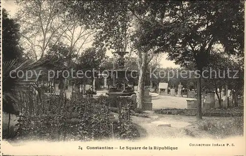 Constantine Square de la Republique Kat. Algerien