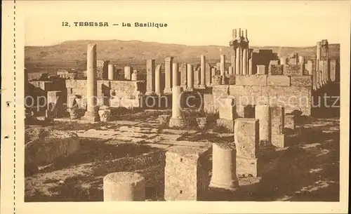 Tebessa Basilique Ruines Kat. Algerien