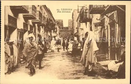 Tebessa Rue Solomon Kat. Algerien