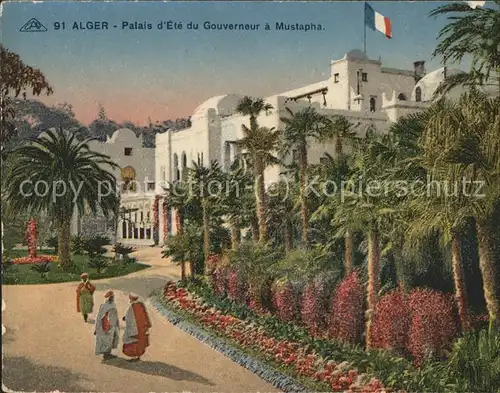 Alger Algerien Palais d'Ete du Gouverneur a Mustapha / Algier Algerien /