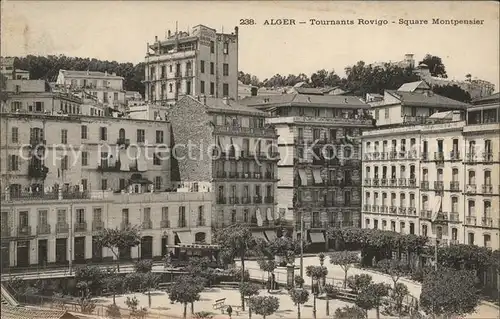 Alger Algerien Tournants Rovigo Square Montpensier / Algier Algerien /