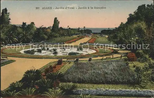 Alger Algerien Jardin Francais et Jardin d'essai / Algier Algerien /
