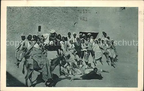 Algerien Groupe d enfants dans le Sud Fetes du Centenaire en 1930 Kat. Algerien