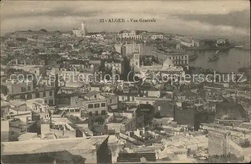 Alger Algerien Vue generale Port / Algier Algerien /