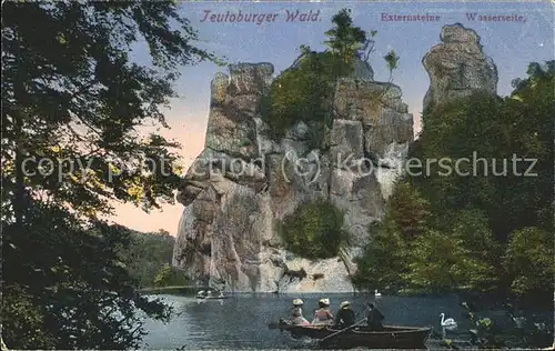 dg22411 Teutoburgerwald Externsteine Kategorie. Detmold Alte Ansichtskarten