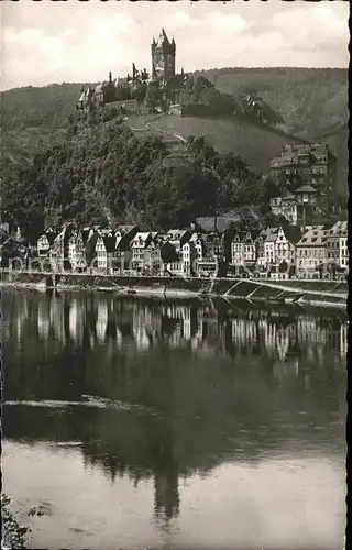 Cochem Mosel Panorama mit Burg Kat. Cochem