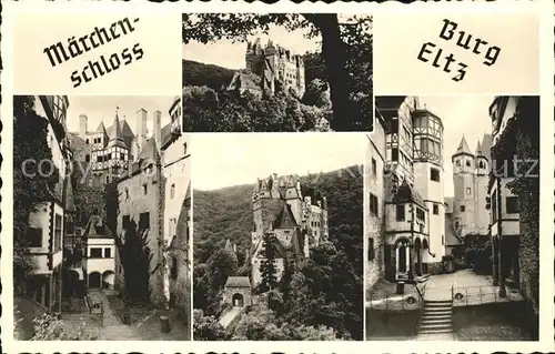 Cochem Mosel Burg Eltz Kat. Cochem
