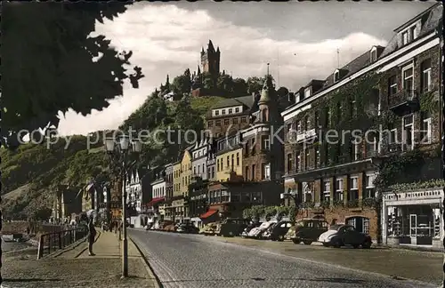 Cochem Mosel Promenade Burg Kat. Cochem